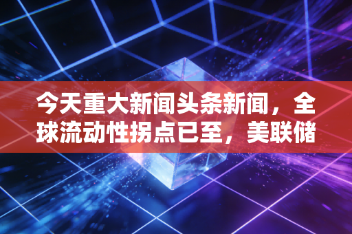 今天重大新闻头条新闻，全球流动性拐点已至，美联储降息预期引爆市场，A股能否借风起舞？