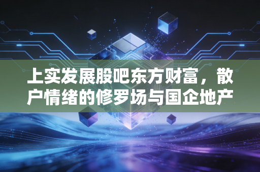 上实发展股吧东方财富，散户情绪的修罗场与国企地产的稳健博弈