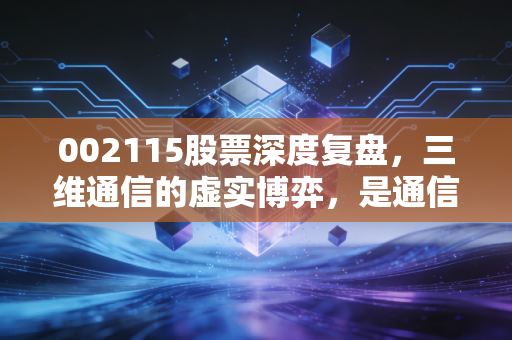 002115股票深度复盘，三维通信的虚实博弈，是通信基建的稳健红利还是流量变现的焦虑挣扎？
