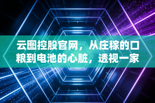 云图控股官网，从庄稼的口粮到电池的心脏，透视一家传统化工巨头的进阶之路