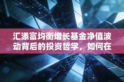 汇添富均衡增长基金净值波动背后的投资哲学，如何在震荡市中寻找确定性？