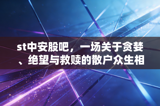 st中安股吧，一场关于贪婪、绝望与救赎的散户众生相