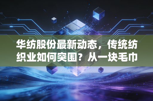华纺股份最新动态，传统纺织业如何突围？从一块毛巾看懂背后的资本逻辑