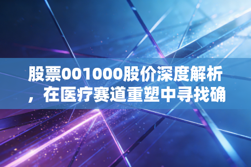 股票001000股价深度解析，在医疗赛道重塑中寻找确定性，是抄底良机还是风险预警？