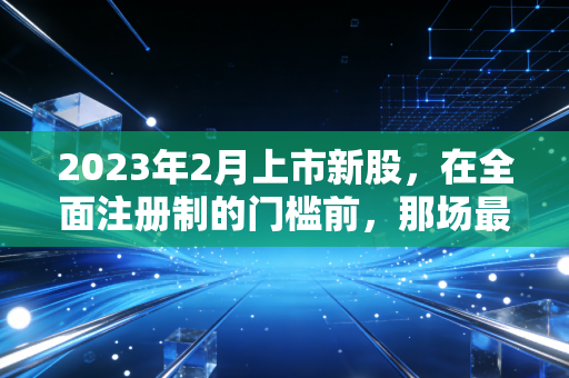 2023年2月上市新股，在全面注册制的门槛前，那场最后的狂欢与启示