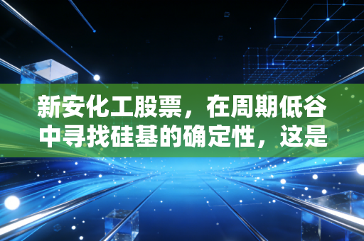 新安化工股票，在周期低谷中寻找硅基的确定性，这是一次值得的博弈吗？
