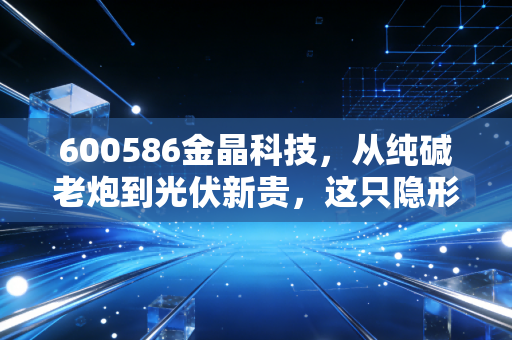 600586金晶科技，从纯碱老炮到光伏新贵，这只隐形冠军的转型之路值得期待吗？