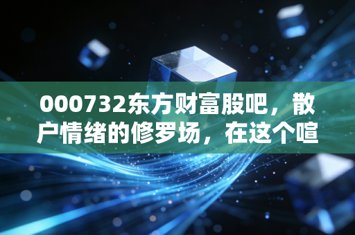 000732东方财富股吧，散户情绪的修罗场，在这个喧嚣世界里寻找投资的定力