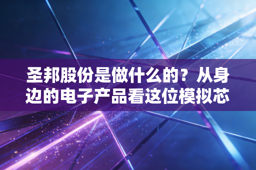 圣邦股份是做什么的？从身边的电子产品看这位模拟芯片老大哥的硬核实力