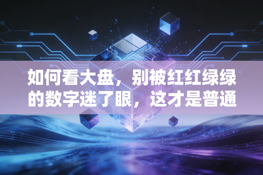 如何看大盘，别被红红绿绿的数字迷了眼，这才是普通投资者该有的盘感