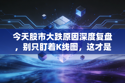今天股市大跌原因深度复盘,别只盯着K线图,这才是背后的真相