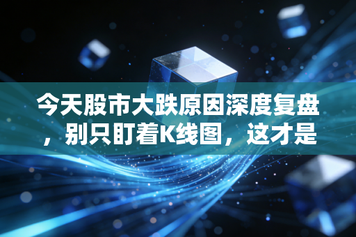 今天股市大跌原因深度复盘,别只盯着K线图,这才是背后的真相