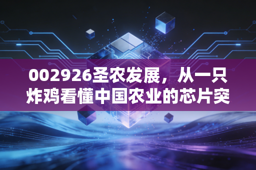 002926圣农发展,从一只炸鸡看懂中国农业的芯片突围战