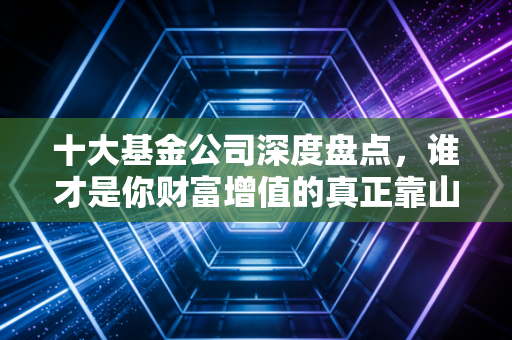 十大基金公司深度盘点,谁才是你财富增值的真正靠山?
