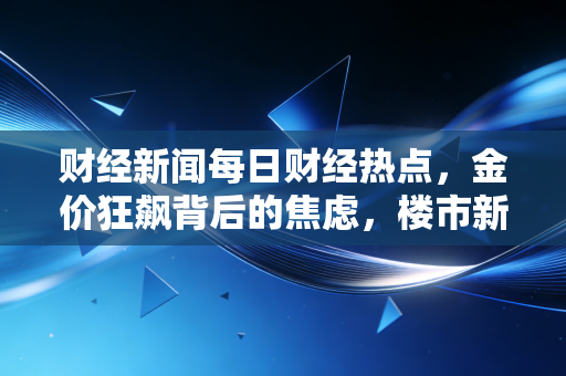财经新闻每日财经热点,金价狂飙背后的焦虑,楼市新政的疗效与普通人如何守住钱袋子