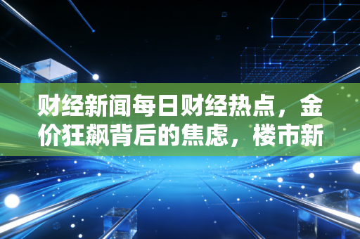 财经新闻每日财经热点,金价狂飙背后的焦虑,楼市新政的疗效与普通人如何守住钱袋子