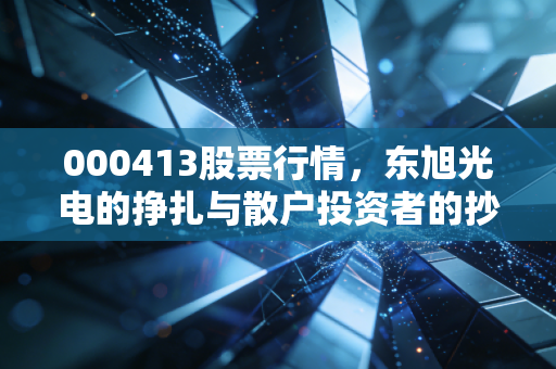 000413股票行情,东旭光电的挣扎与散户投资者的抄底博弈