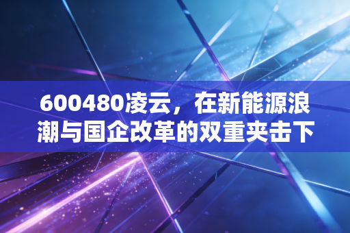 600480凌云,在新能源浪潮与国企改革的双重夹击下,这只老将还能飞多高?