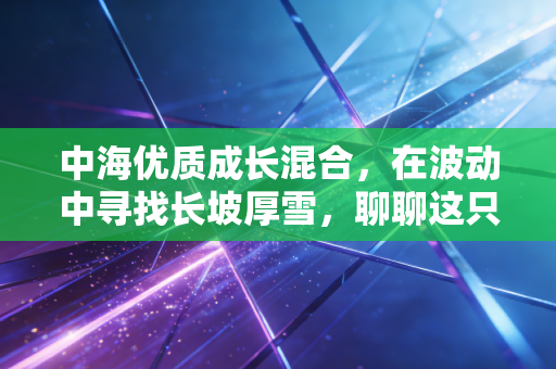 中海优质成长混合,在波动中寻找长坡厚雪,聊聊这只老牌基金的生存之道