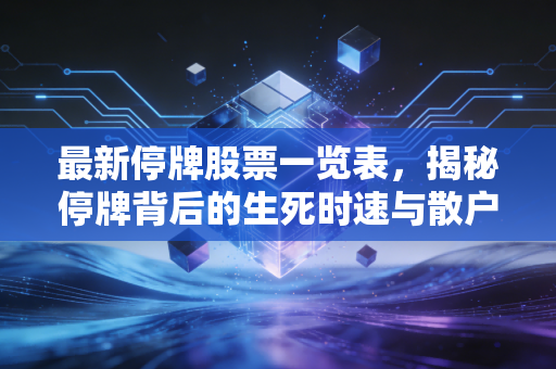 最新停牌股票一览表，揭秘停牌背后的生死时速与散户避坑指南