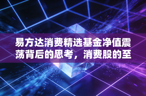 易方达消费精选基金净值震荡背后的思考，消费股的至暗时刻还是黄金坑？