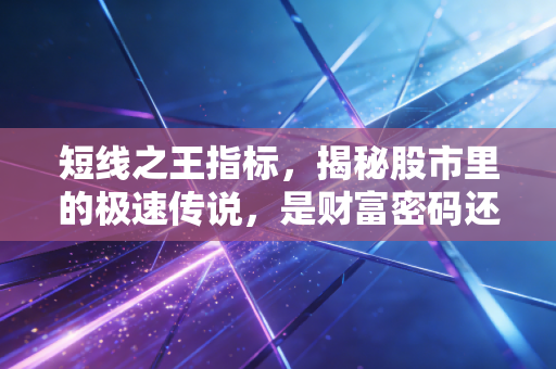 短线之王指标，揭秘股市里的极速传说，是财富密码还是散户陷阱？