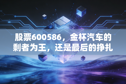 股票600586,金杯汽车的剩者为王,还是最后的挣扎?