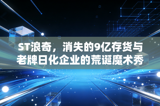 ST浪奇，消失的9亿存货与老牌日化企业的荒诞魔术秀