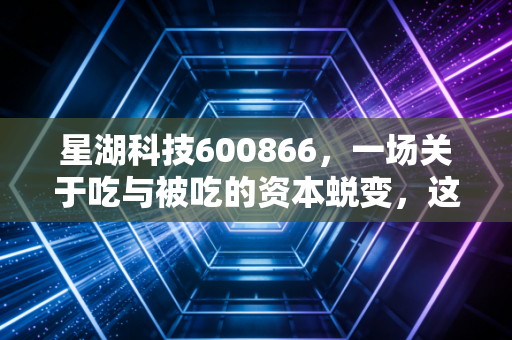 星湖科技600866,一场关于吃与被吃的资本蜕变,这只广东老牌国企还能疯多久?