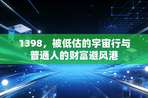 1398，被低估的宇宙行与普通人的财富避风港