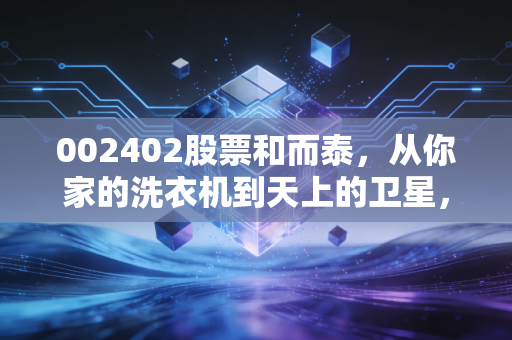 002402股票和而泰，从你家的洗衣机到天上的卫星，聊聊这只闷声发大财的隐形冠军