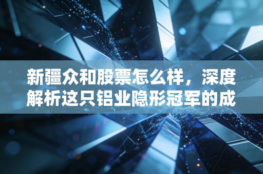 新疆众和股票怎么样，深度解析这只铝业隐形冠军的成色与未来