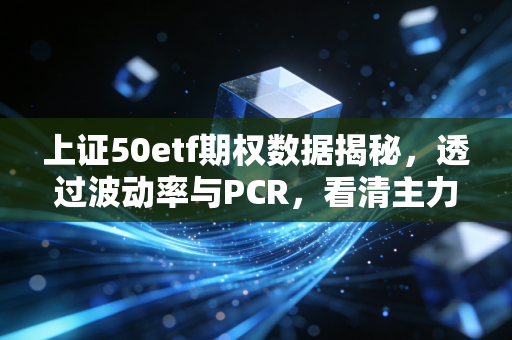 上证50etf期权数据揭秘,透过波动率与PCR,看清主力资金的真实博弈