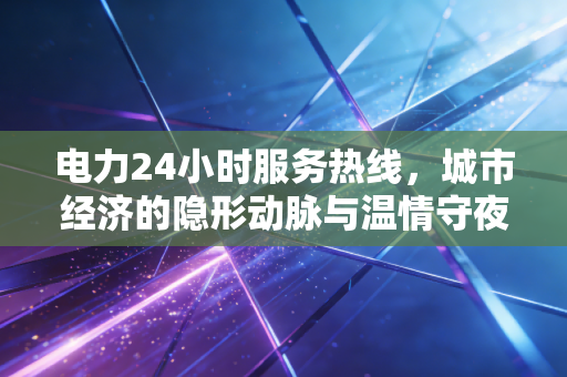 电力24小时服务热线，城市经济的隐形动脉与温情守夜人