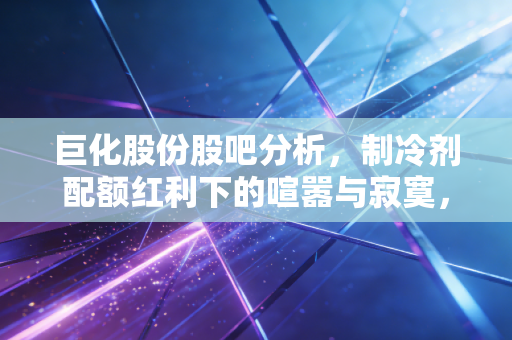 巨化股份股吧分析，制冷剂配额红利下的喧嚣与寂寞，一场关于周期与成长的博弈