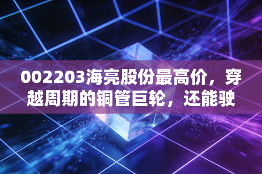 002203海亮股份最高价，穿越周期的铜管巨轮，还能驶回当年的巅峰吗？