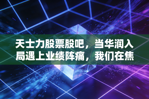 天士力股票股吧,当华润入局遇上业绩阵痛,我们在焦虑什么?