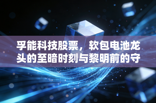 孚能科技股票,软包电池龙头的至暗时刻与黎明前的守望,值得你下注吗?