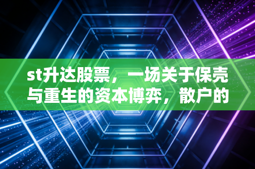 st升达股票，一场关于保壳与重生的资本博弈，散户的修罗场还是机会？