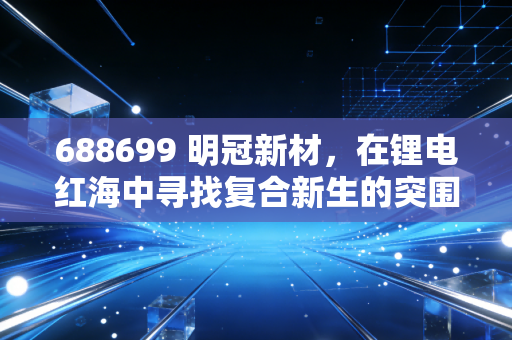 688699 明冠新材，在锂电红海中寻找复合新生的突围者