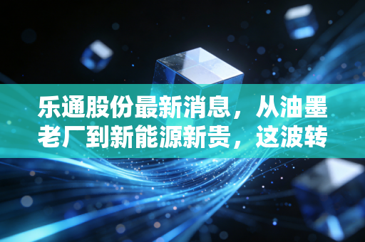 乐通股份最新消息,从油墨老厂到新能源新贵,这波转型到底靠不靠谱?