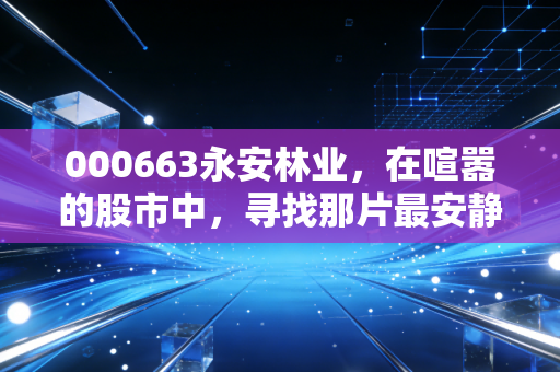 000663永安林业,在喧嚣的股市中,寻找那片最安静的绿色黄金