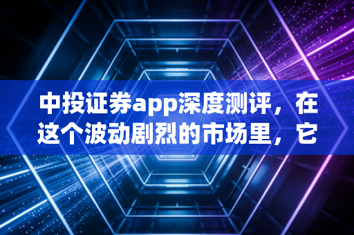 中投证券app深度测评,在这个波动剧烈的市场里,它能否成为你口袋里的定海神针?
