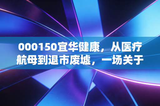 000150宜华健康，从医疗航母到退市废墟，一场关于贪婪与代价的沉痛复盘