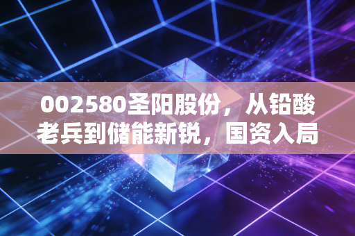002580圣阳股份，从铅酸老兵到储能新锐，国资入局后的逆袭之路值得期待吗？