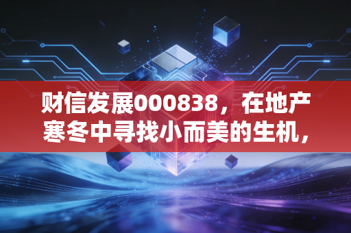 财信发展000838，在地产寒冬中寻找小而美的生机，还是一场资本的豪赌？