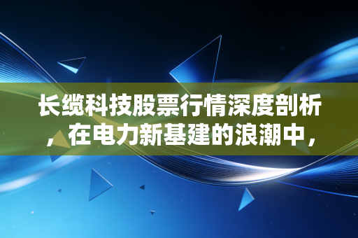 长缆科技股票行情深度剖析,在电力新基建的浪潮中,寻找隐形冠军的投资价值