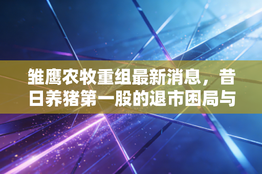 雏鹰农牧重组最新消息,昔日养猪第一股的退市困局与散户的豪赌,还有翻身机会吗?