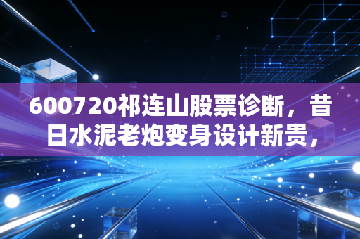 600720祁连山股票诊断，昔日水泥老炮变身设计新贵，这只中字头重组股还有多少预期差？