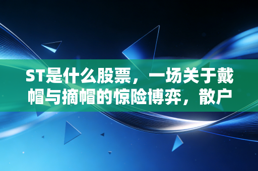 ST是什么股票,一场关于戴帽与摘帽的惊险博弈,散户不得不看的避雷指南